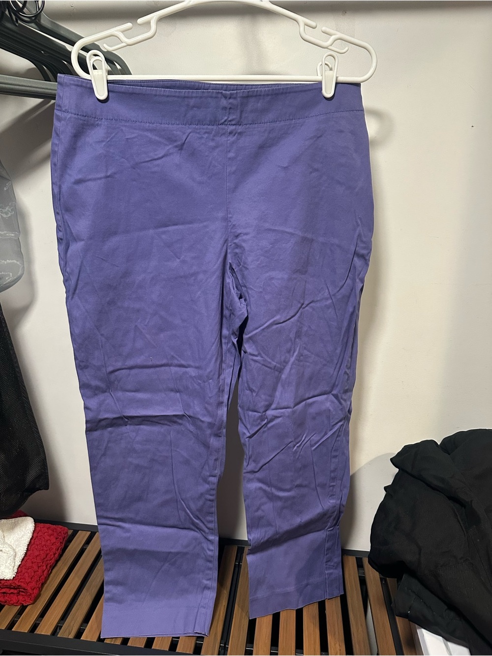 Heritage Lavender Straight-Leg Pants